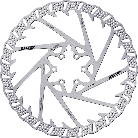GALFER Fixed Disc Shark 6 Bolt 2.0mm
