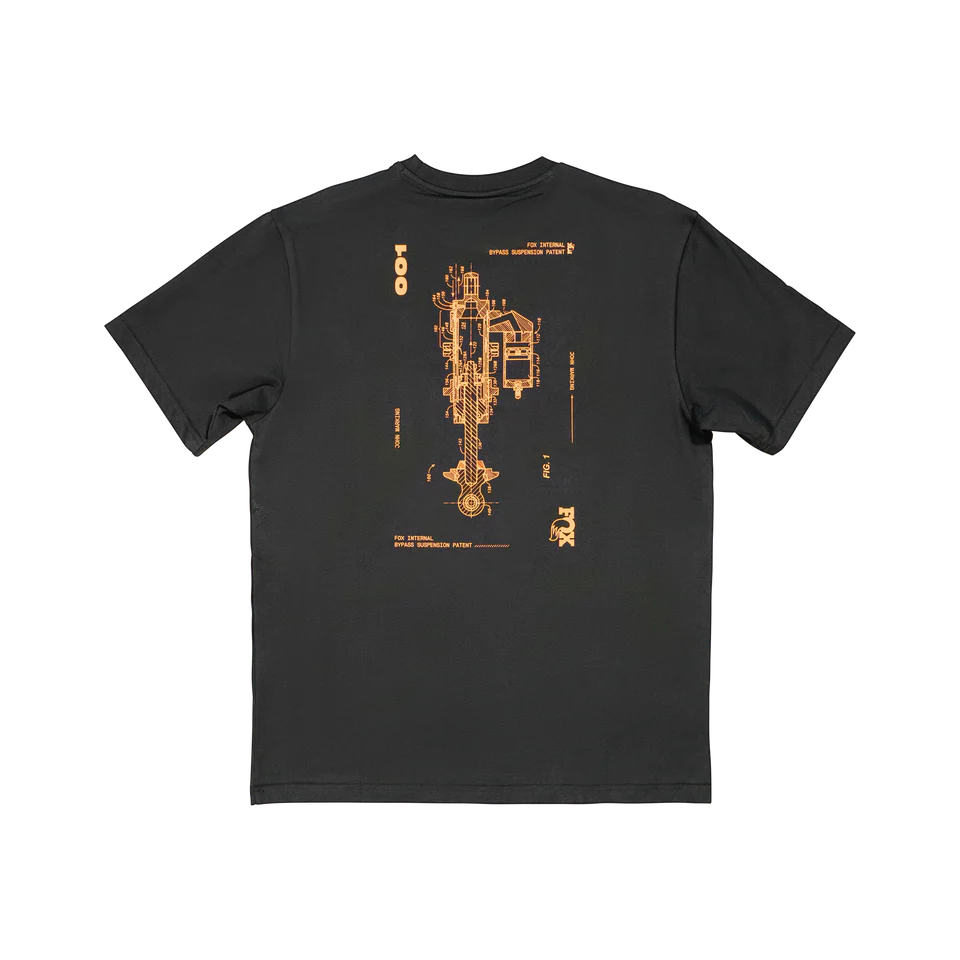 FOX FACTORY SCHEMATIC T-SHIRT