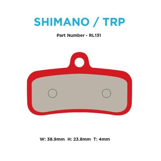 MTX Red Label RACE Brake Pads - Shimano & TRP 4-piston ALL