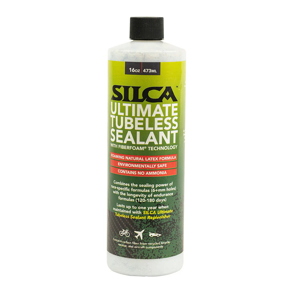 SILCA ULTIMATE TUBELESS SEALANT WITH FIBREFOAM 473mL
