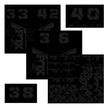 FOX FACTORY DECAL KITS